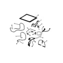Fisher & Paykel DD603H-88443 lid/link assy diagram