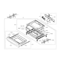 Samsung NX58F5700WS/AA-00 drawer assy diagram