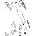 Black & Decker CST1200 TYPE 1 trimmer assy diagram
