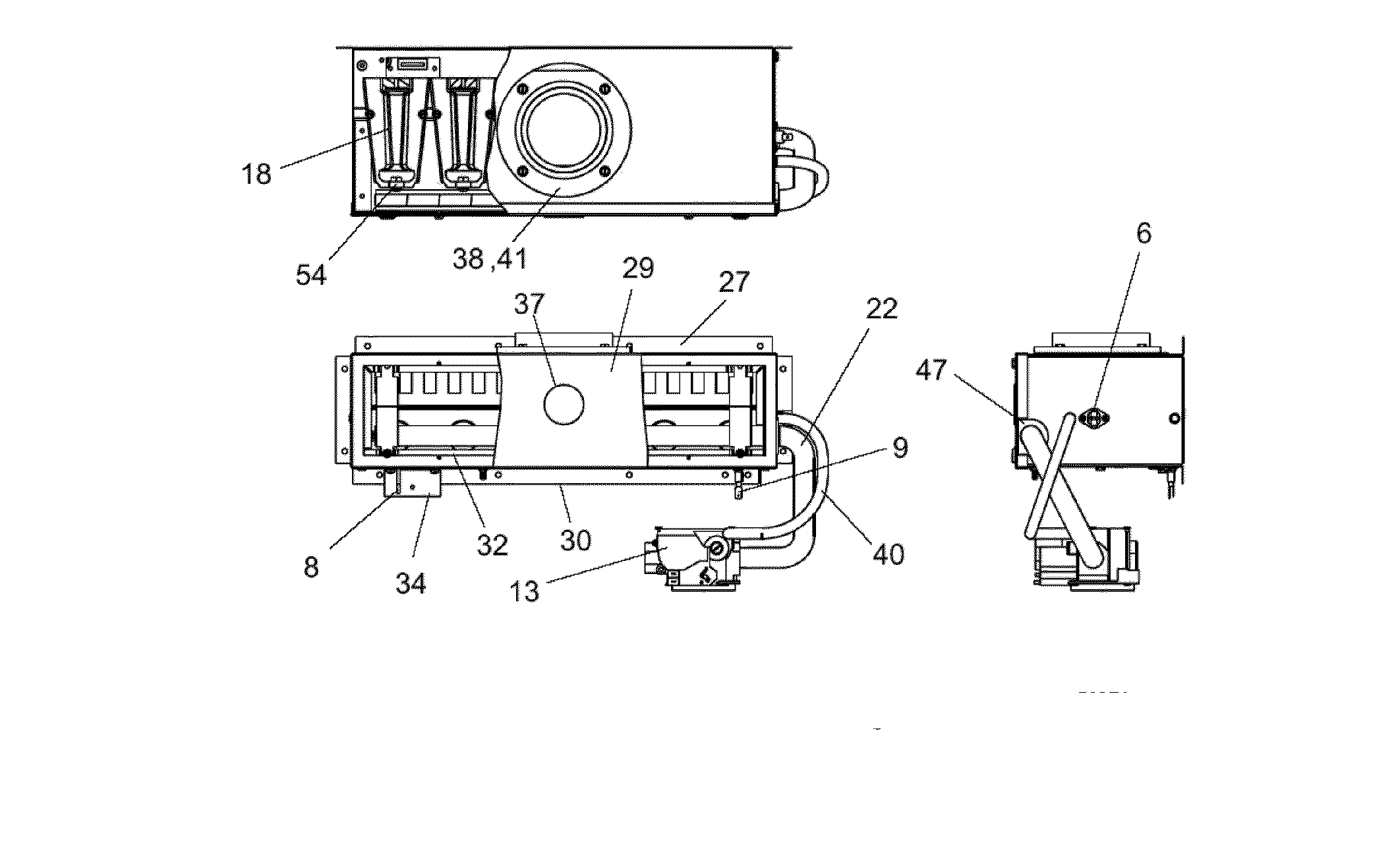 Coleman UGAD060CDA burner assy diagram