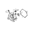 Generac 005941-0 crankcase cover diagram