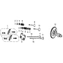 Generac 005941-0 rocker & camshaft diagram