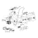 Generac LP3250-6000-0 frame assy diagram