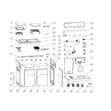 Kenmore 14634436410 grill assy diagram
