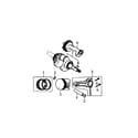 Generac 006001-0 crankshaft & piston diagram