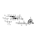 Generac 006001-0 rocker & camshaft diagram