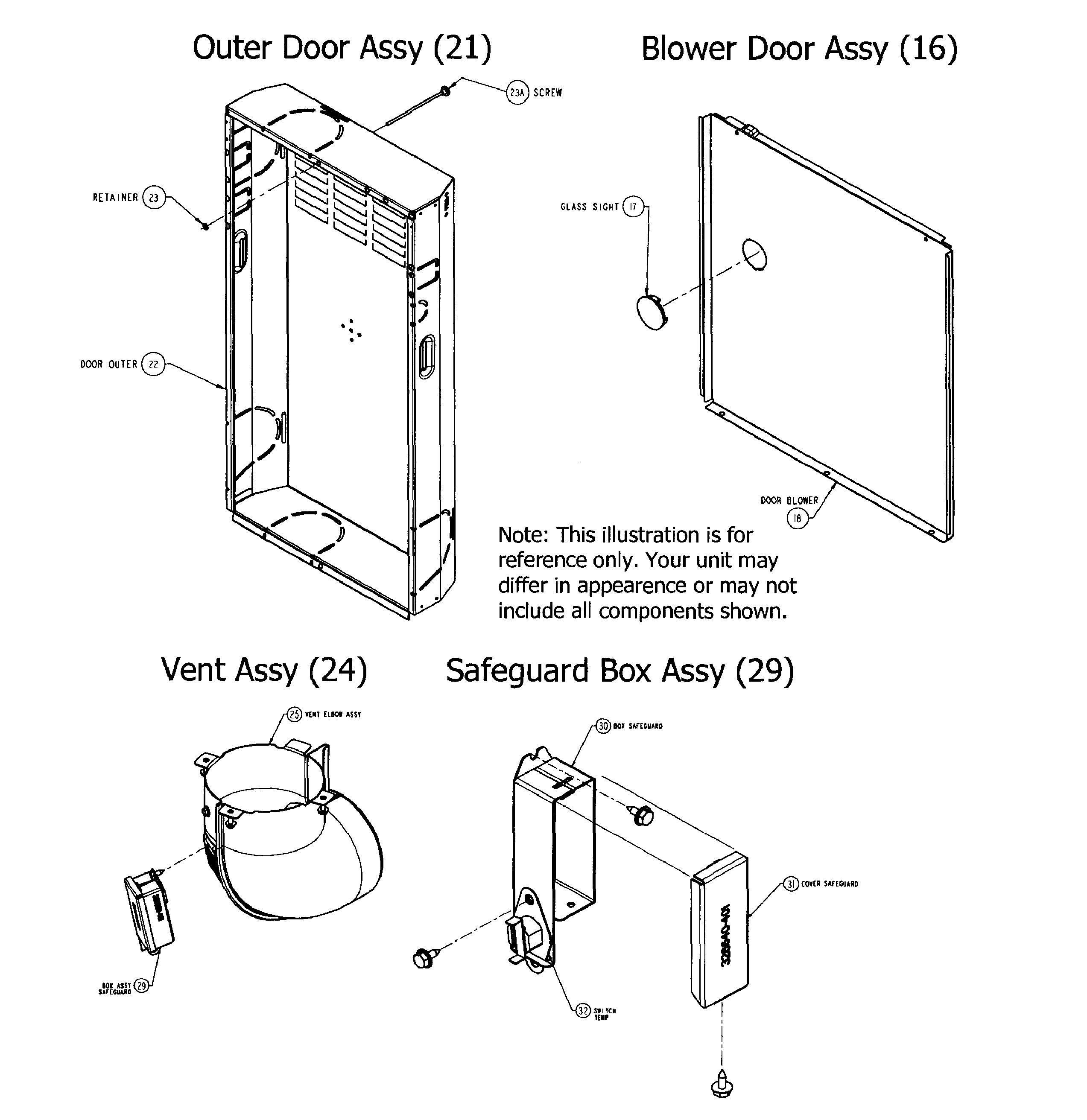 Carrier 58CVA070---10112 cabinet 2 diagram