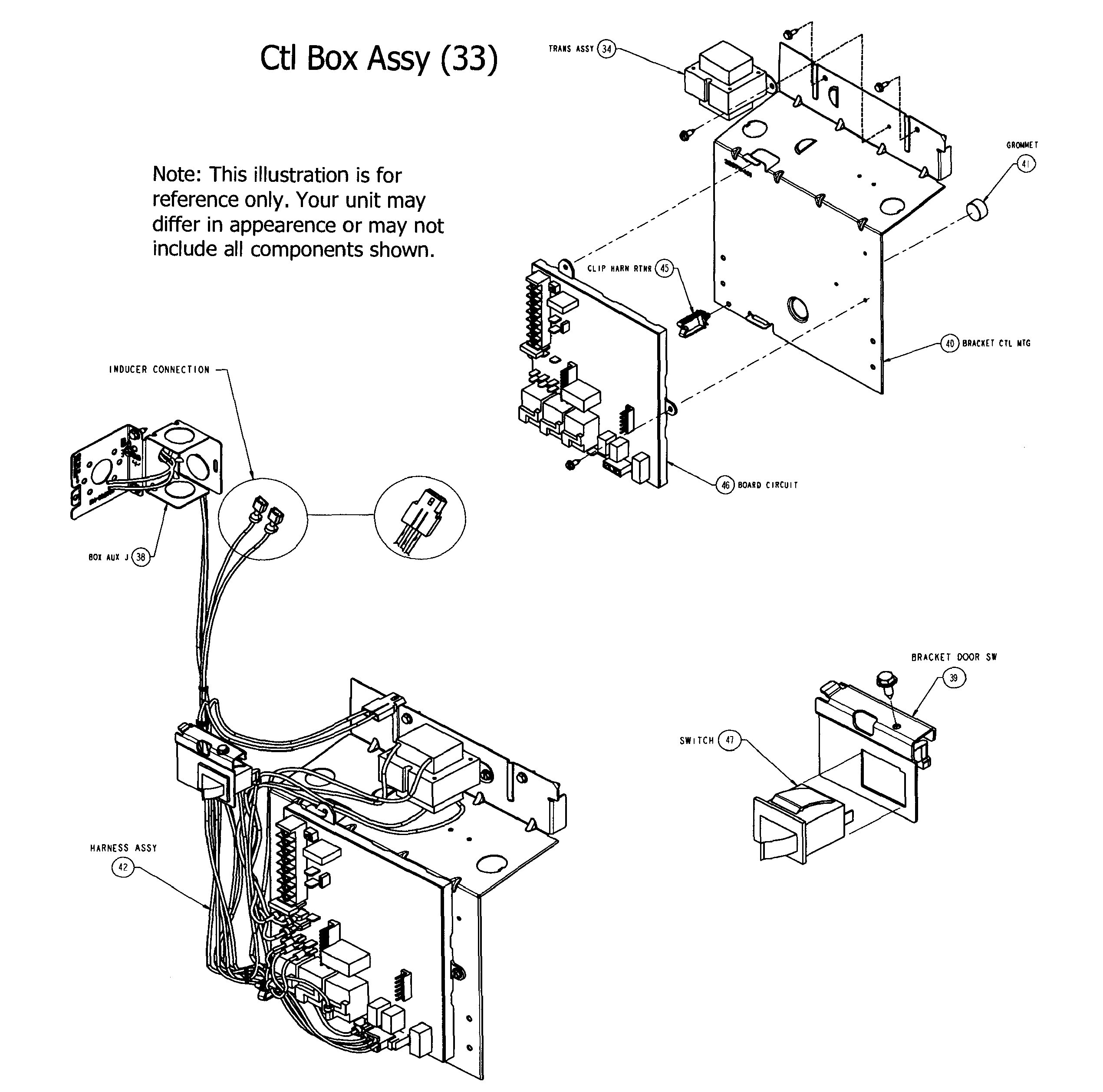 Carrier 58CVA070---10112 control box diagram