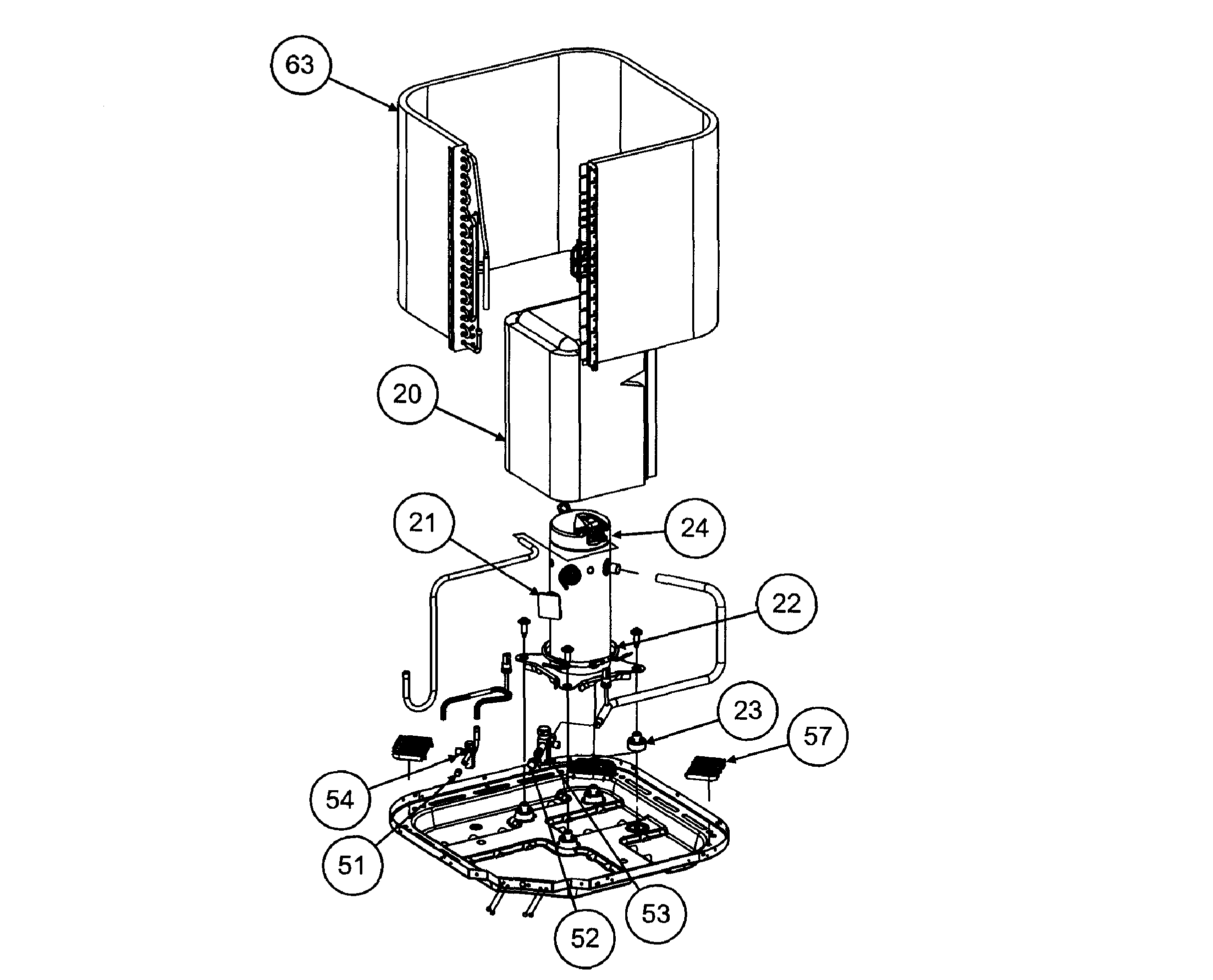 Carrier 24ACC624A0030010 cabinet 2 diagram