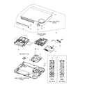 Samsung BD-H5100/ZA-HK01 main assy diagram