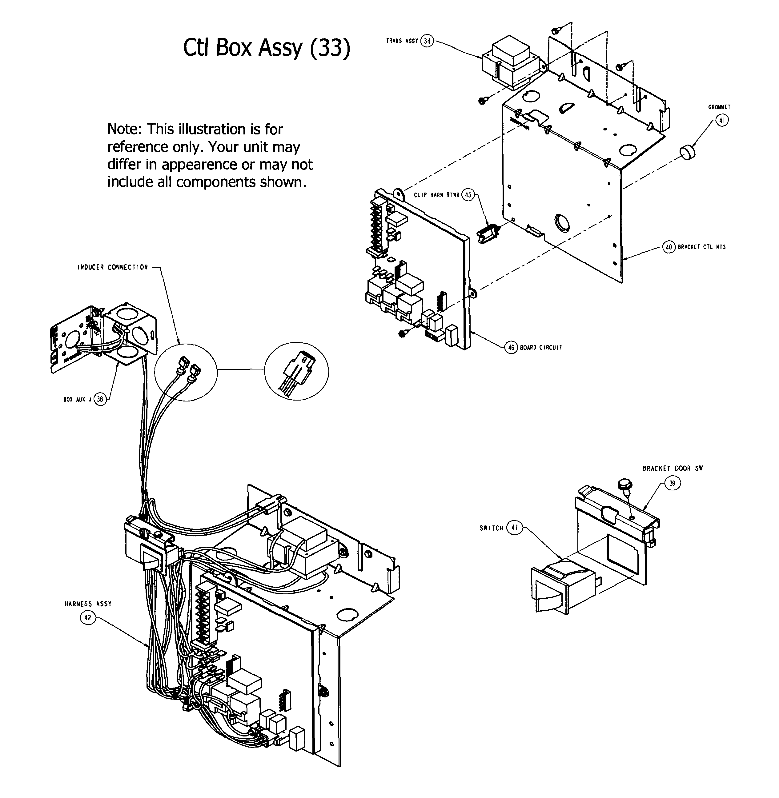 Carrier 58CVA070---11112 control box diagram
