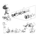 DeWalt DCD940KX TYPE 1 drill assy diagram