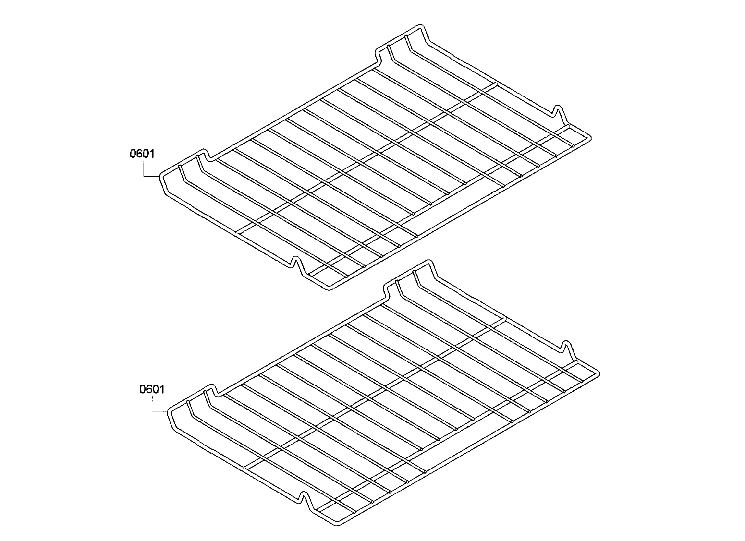 Bosch HBL5351UC/01 shelf diagram