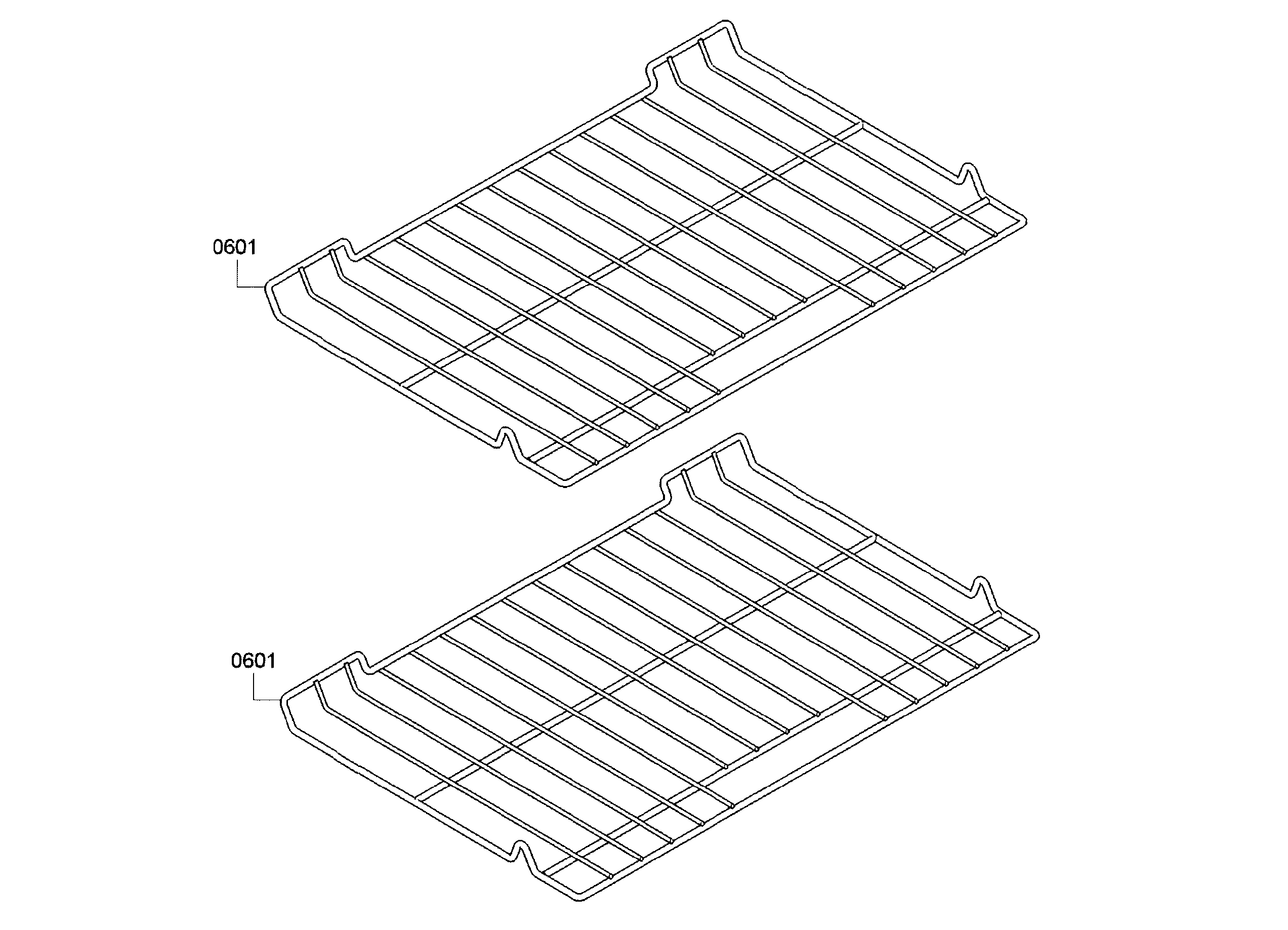 Bosch HBL5451UC/01 shelf diagram
