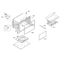 Bosch HBL5551UC/01 cavity-lower diagram