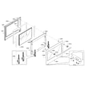 Bosch HBL5551UC/01 door-lower diagram