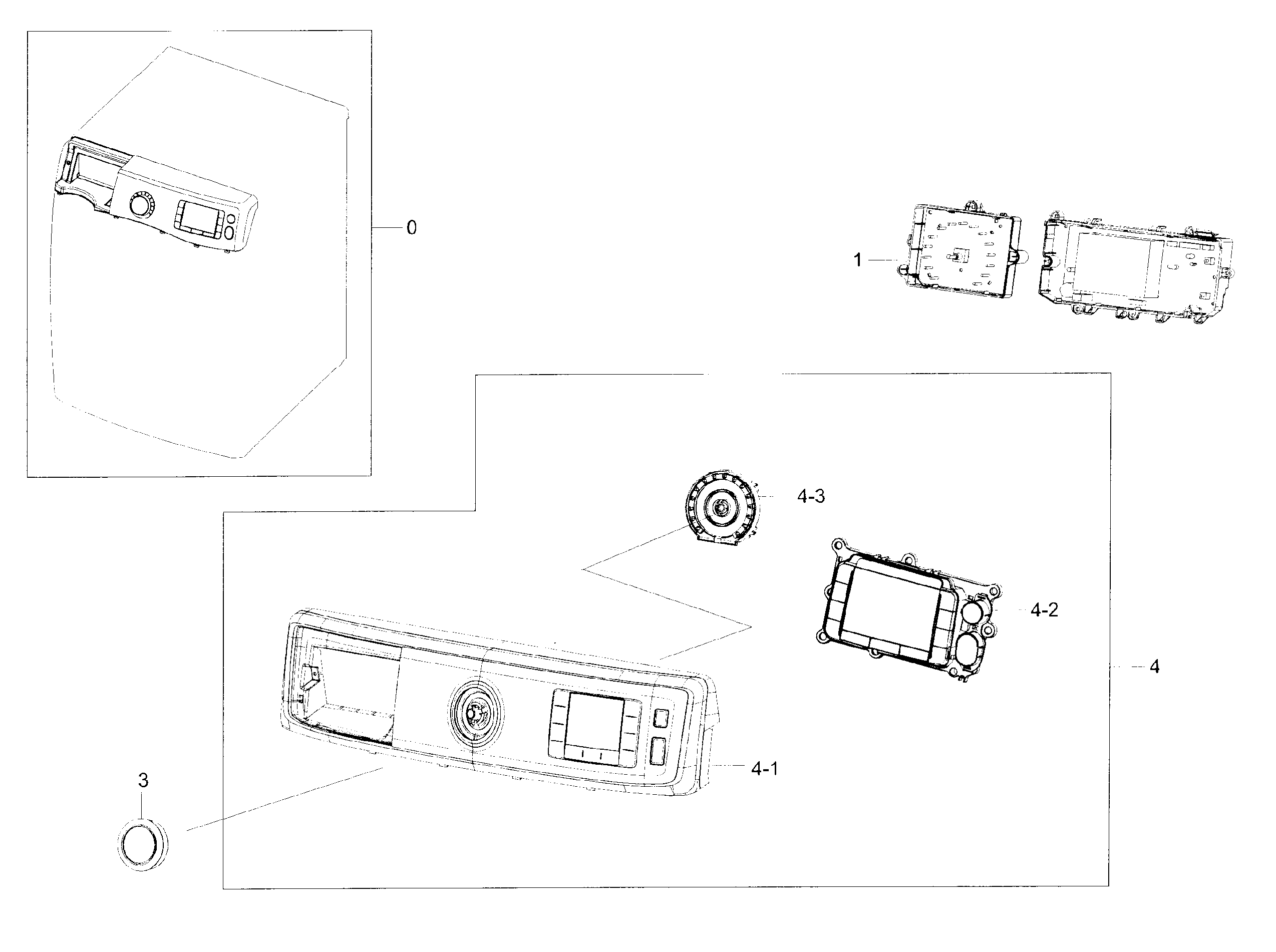 Samsung WF56H9100AG/A2-00 control panel diagram