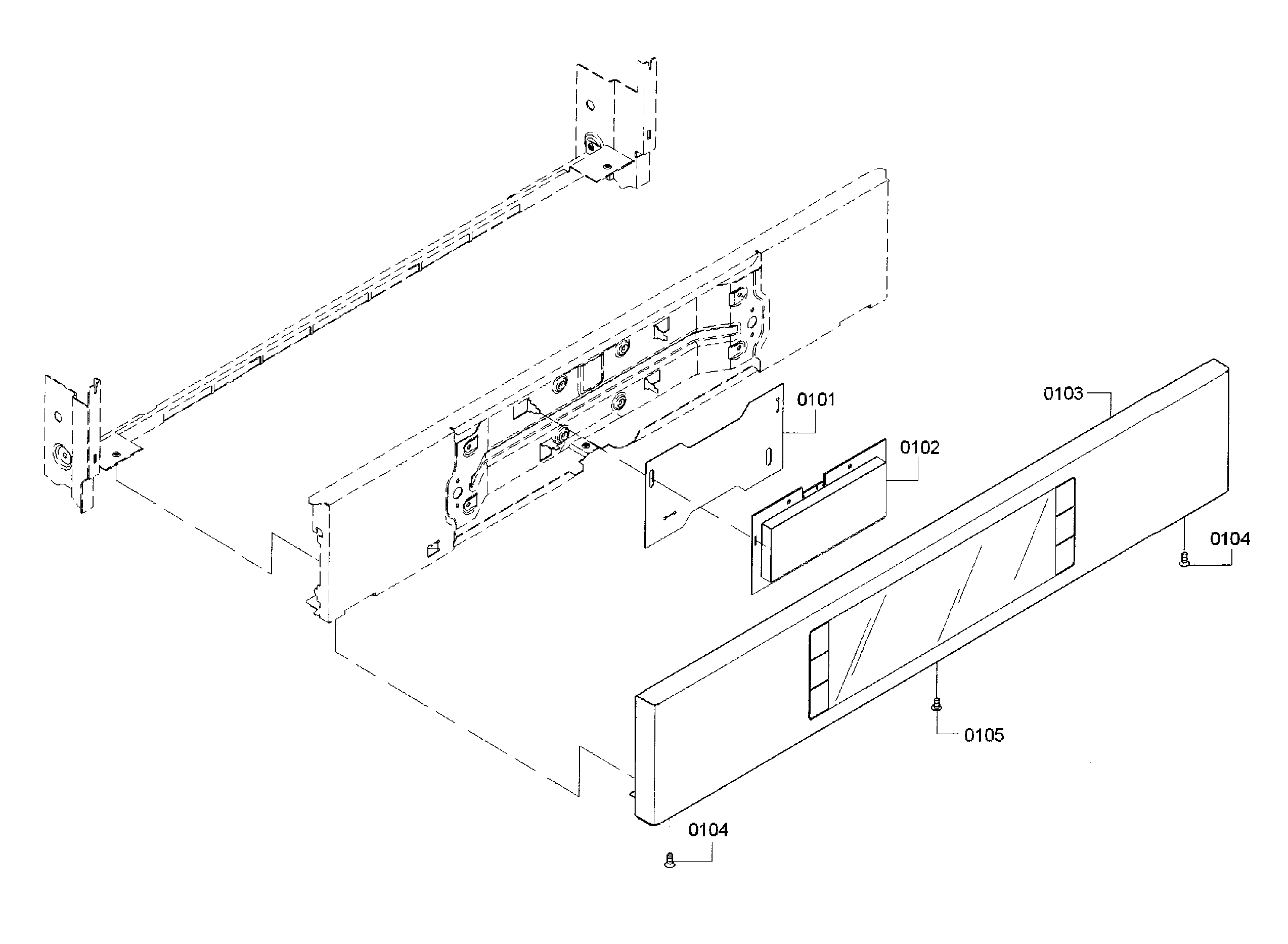 Bosch HBL8451UC/01 control panel diagram