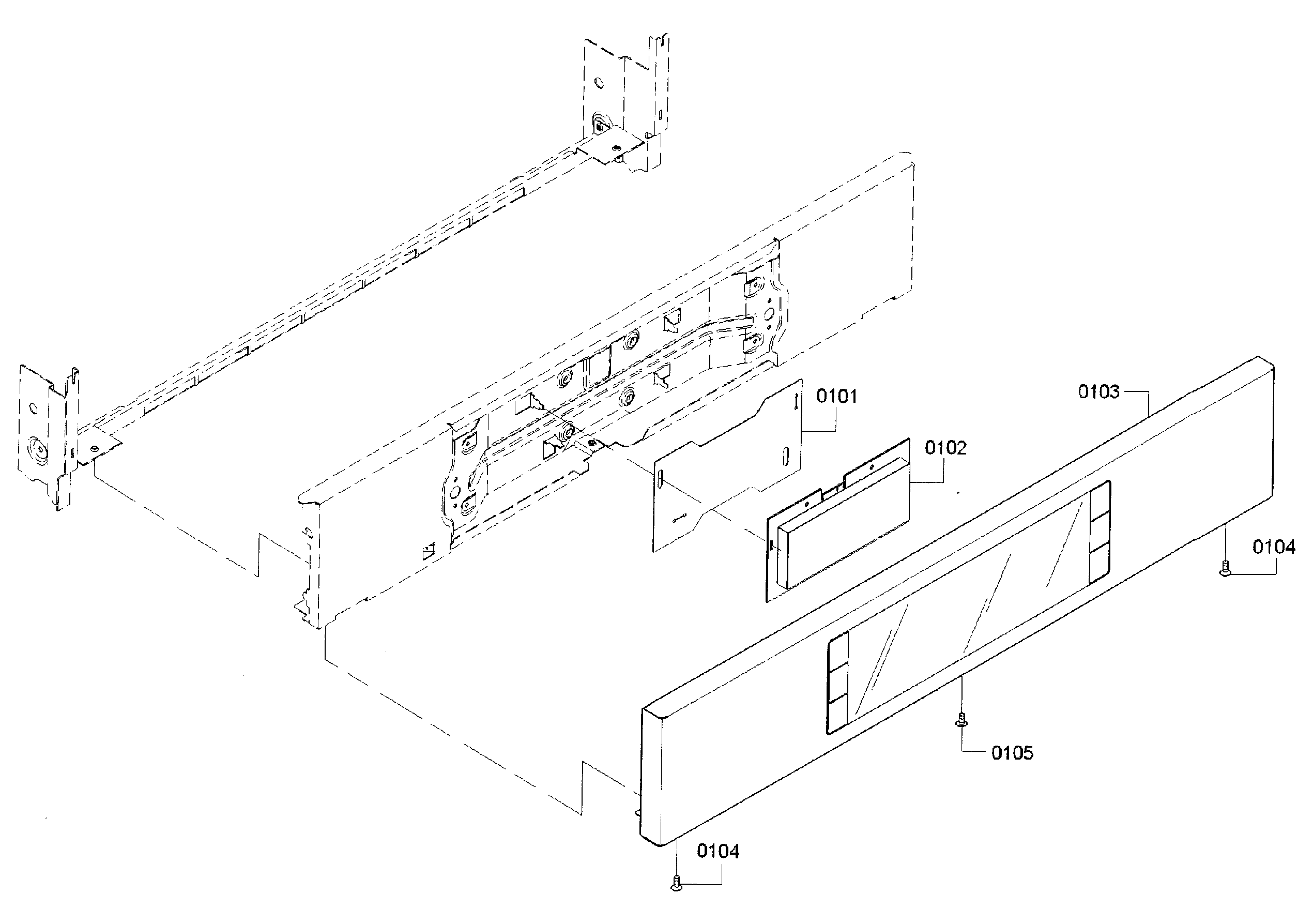 Bosch HBL8651UC/01 control panel diagram