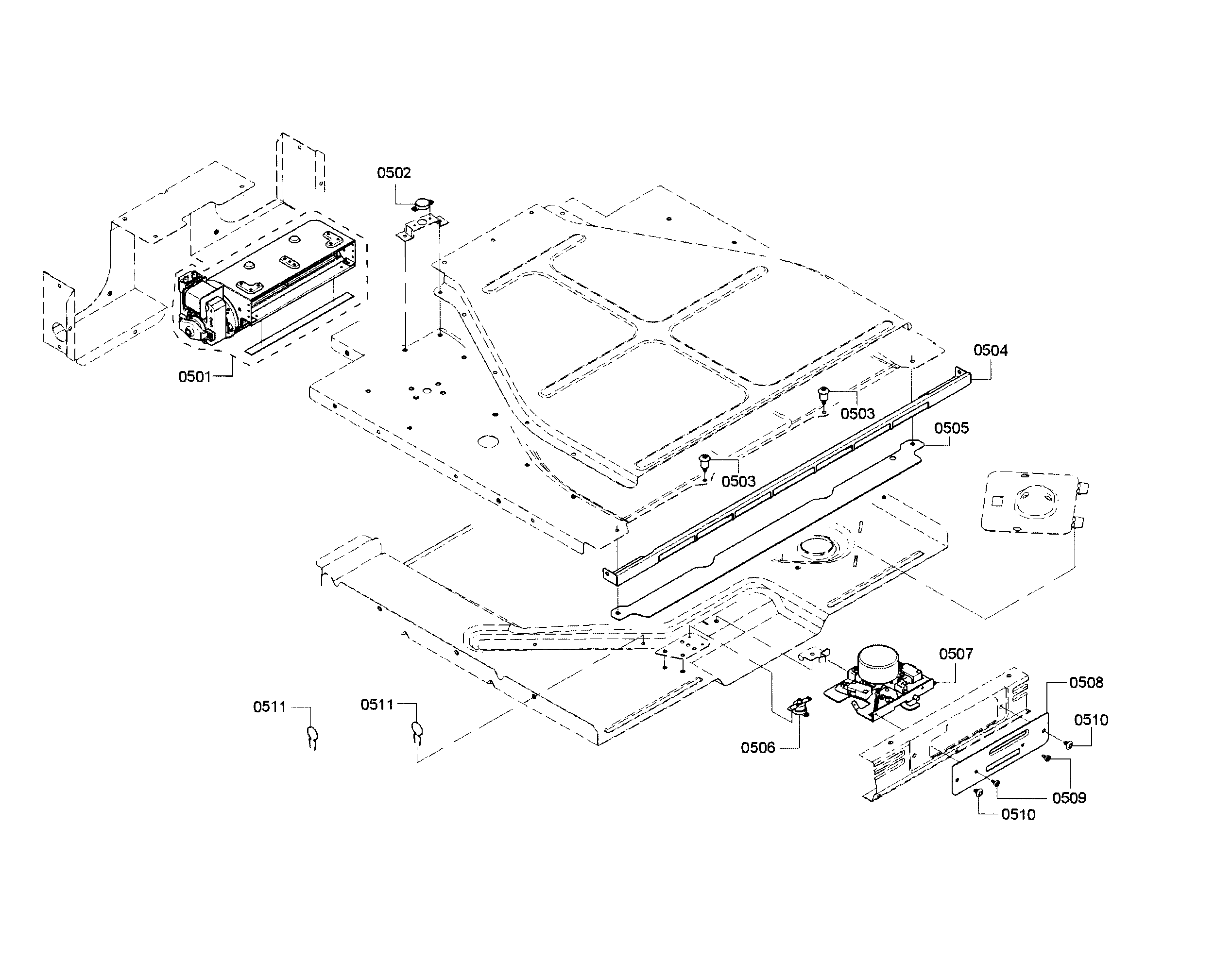 Bosch HBN5651UC/01 ventilation diagram