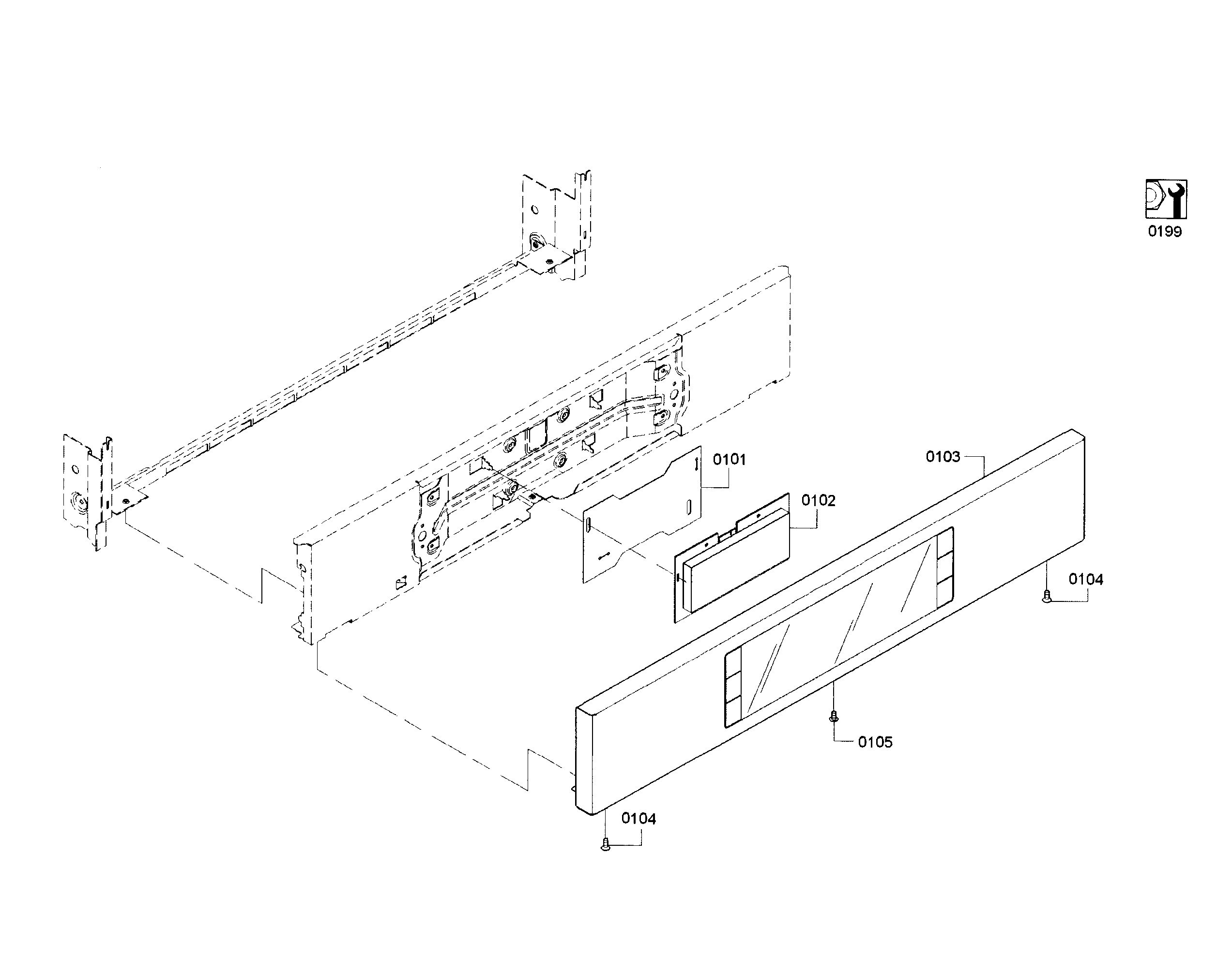 Bosch HBL8661UC/01 control panel diagram