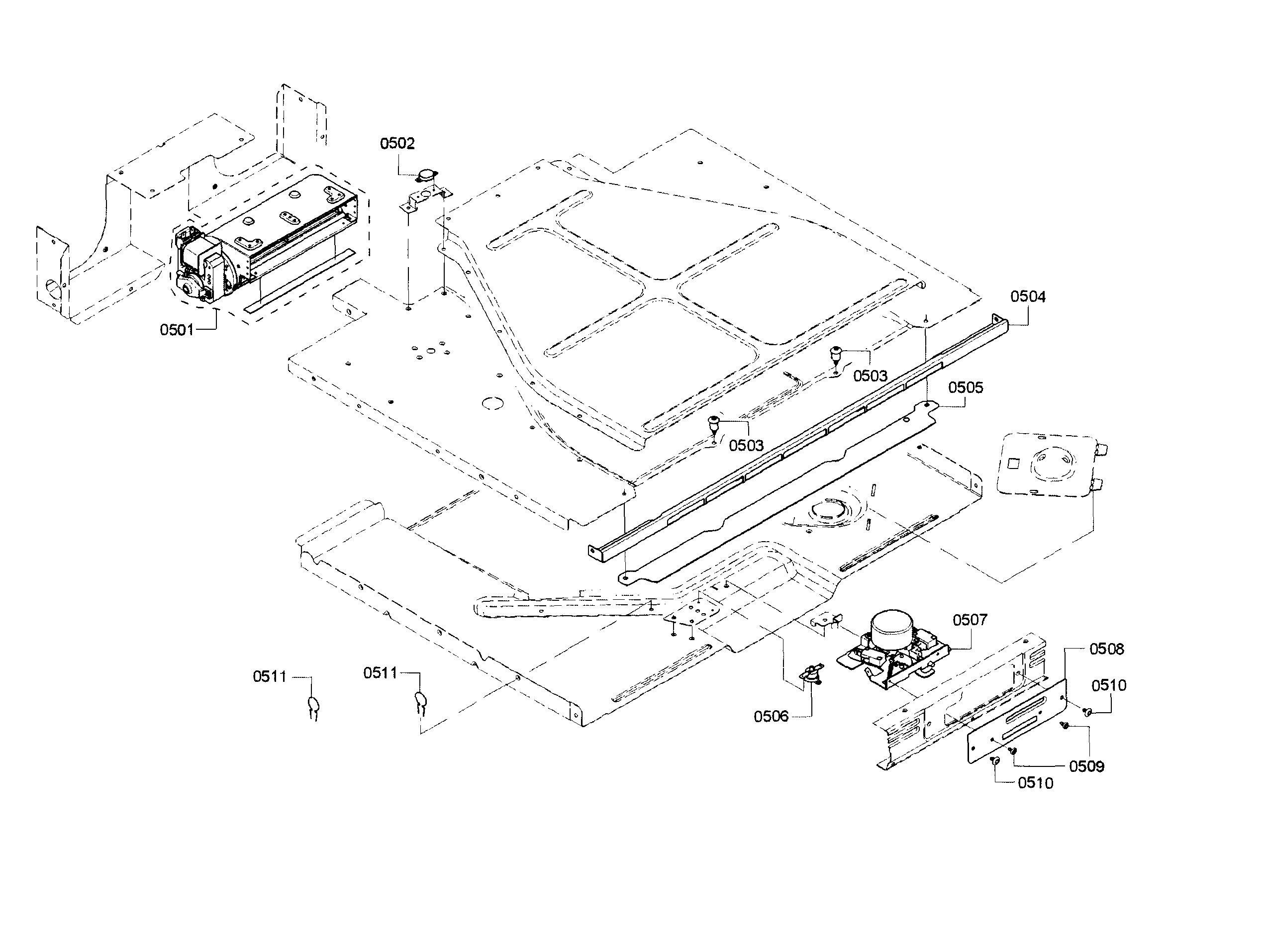 Bosch HBL8661UC/01 ventilation diagram