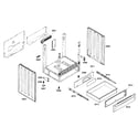 Bosch HEI7052U/03 frame & drawer diagram