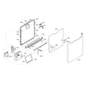 Bosch SHE53T56UC/02 door diagram