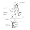Carrier 58CVA070---16112 blower & control assy diagram