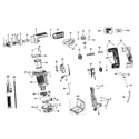DeWalt D25413K TYPE 1 case assy diagram