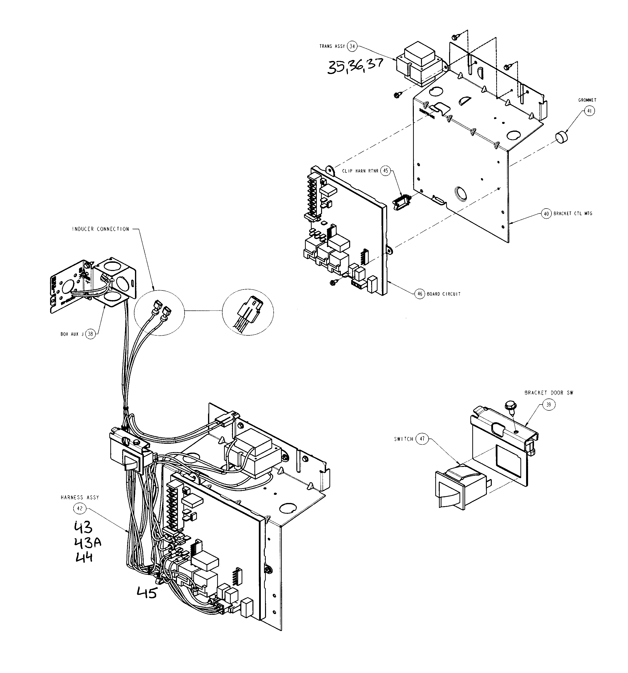 Carrier 58CVA090---12116 control box diagram