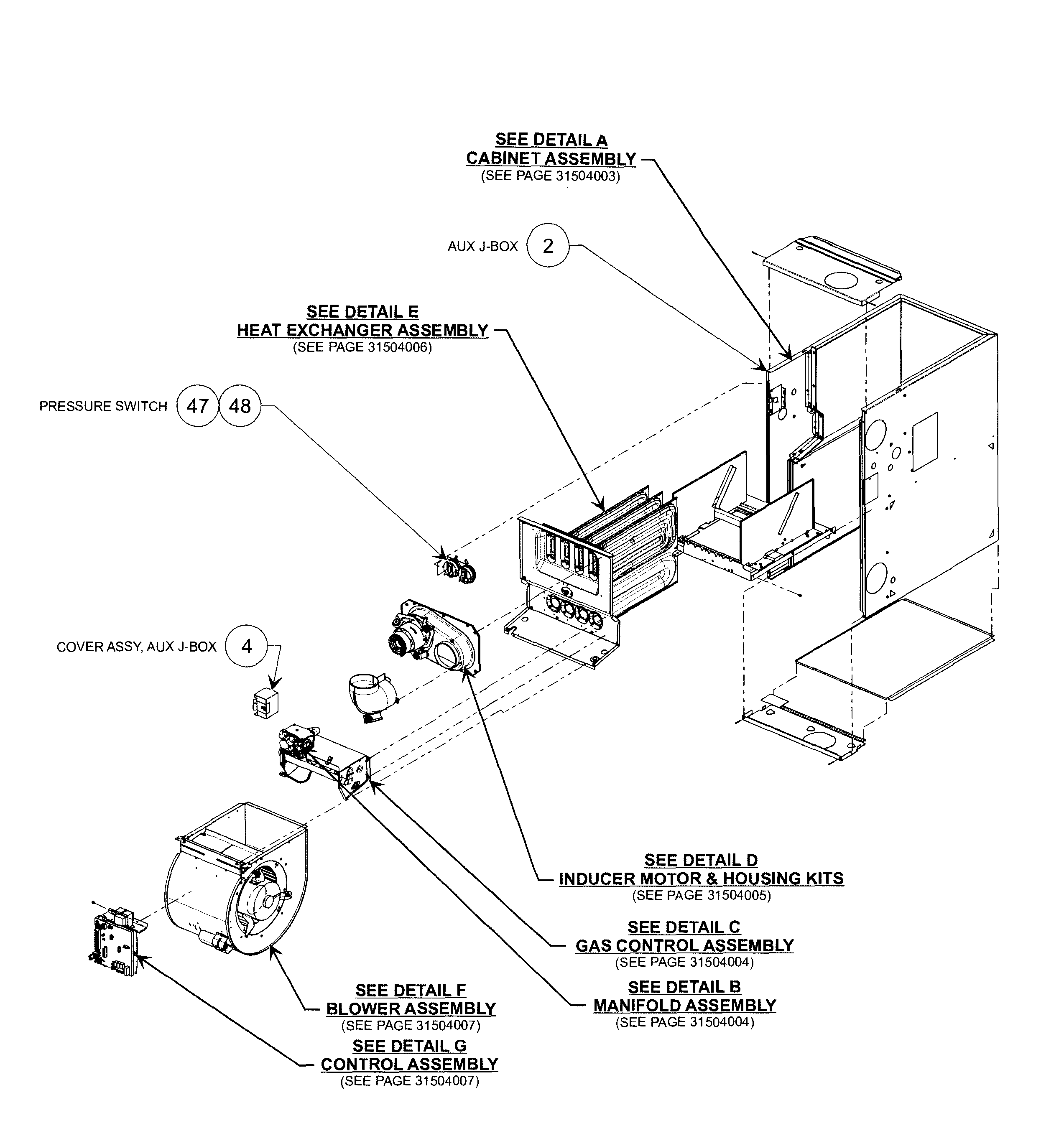 Carrier 58CVA090---16116 main assy diagram