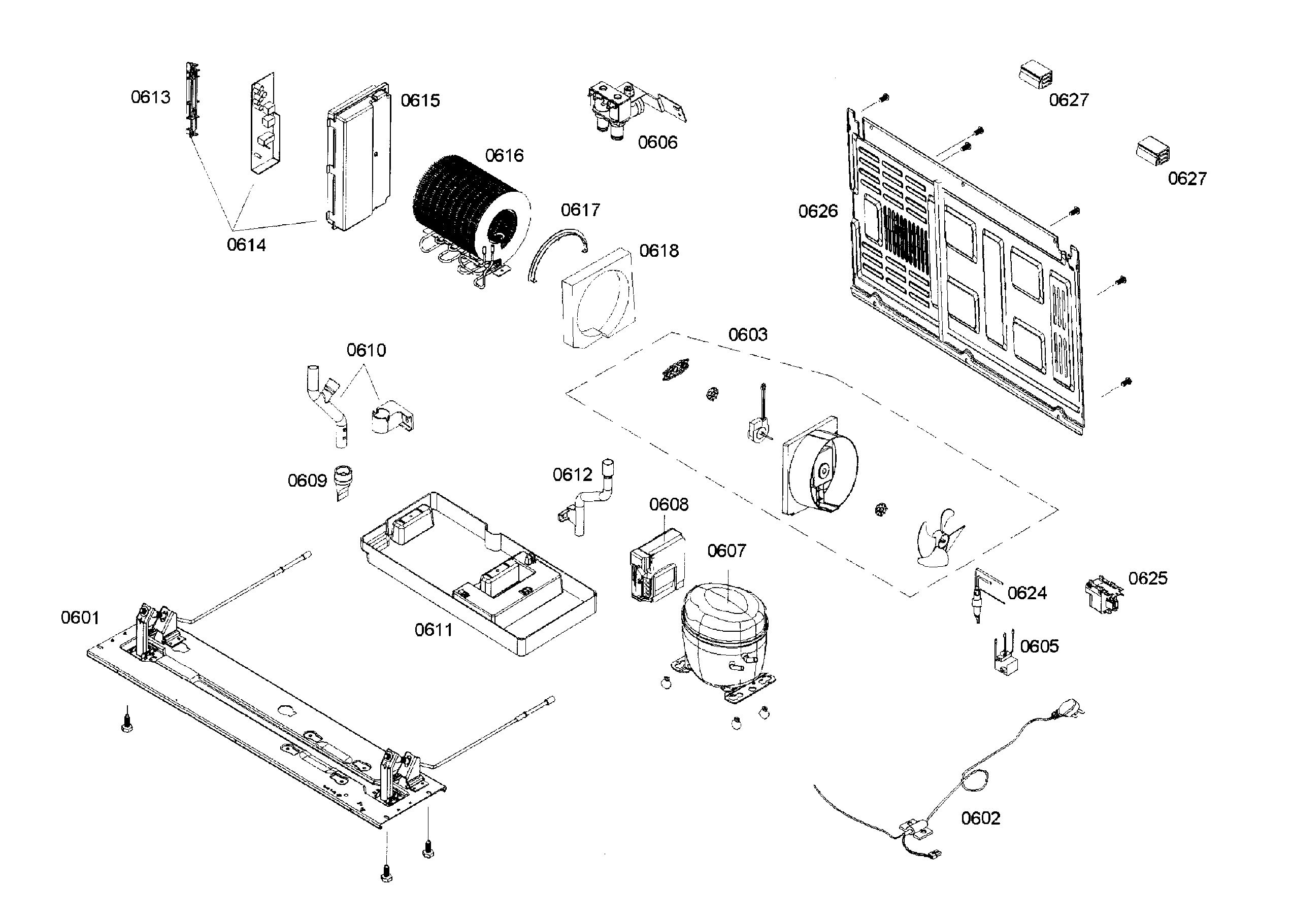 Bosch B22CS50SNB/02 compressor diagram