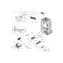 Samsung RF28HMEDBSR/AA-02 freezer / icemaker diagram