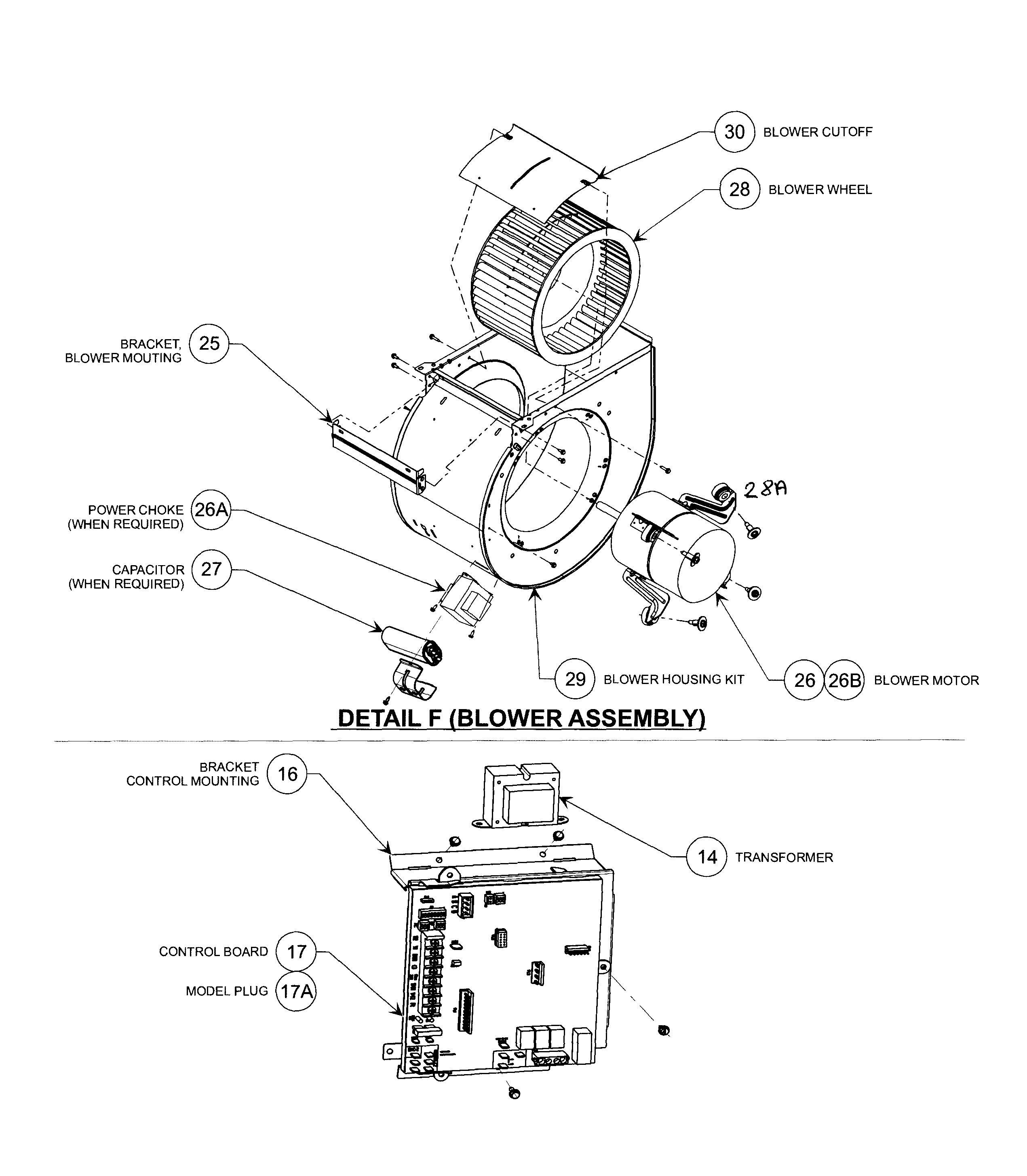 Carrier 58CVA110---16120 blower & control diagram