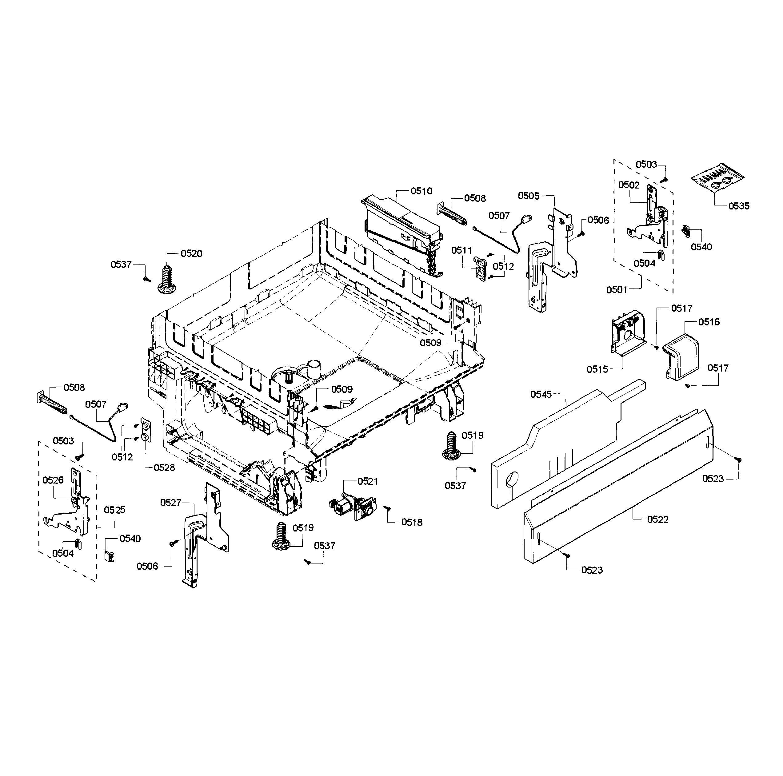 Bosch SHX3AR72UC/10 base diagram