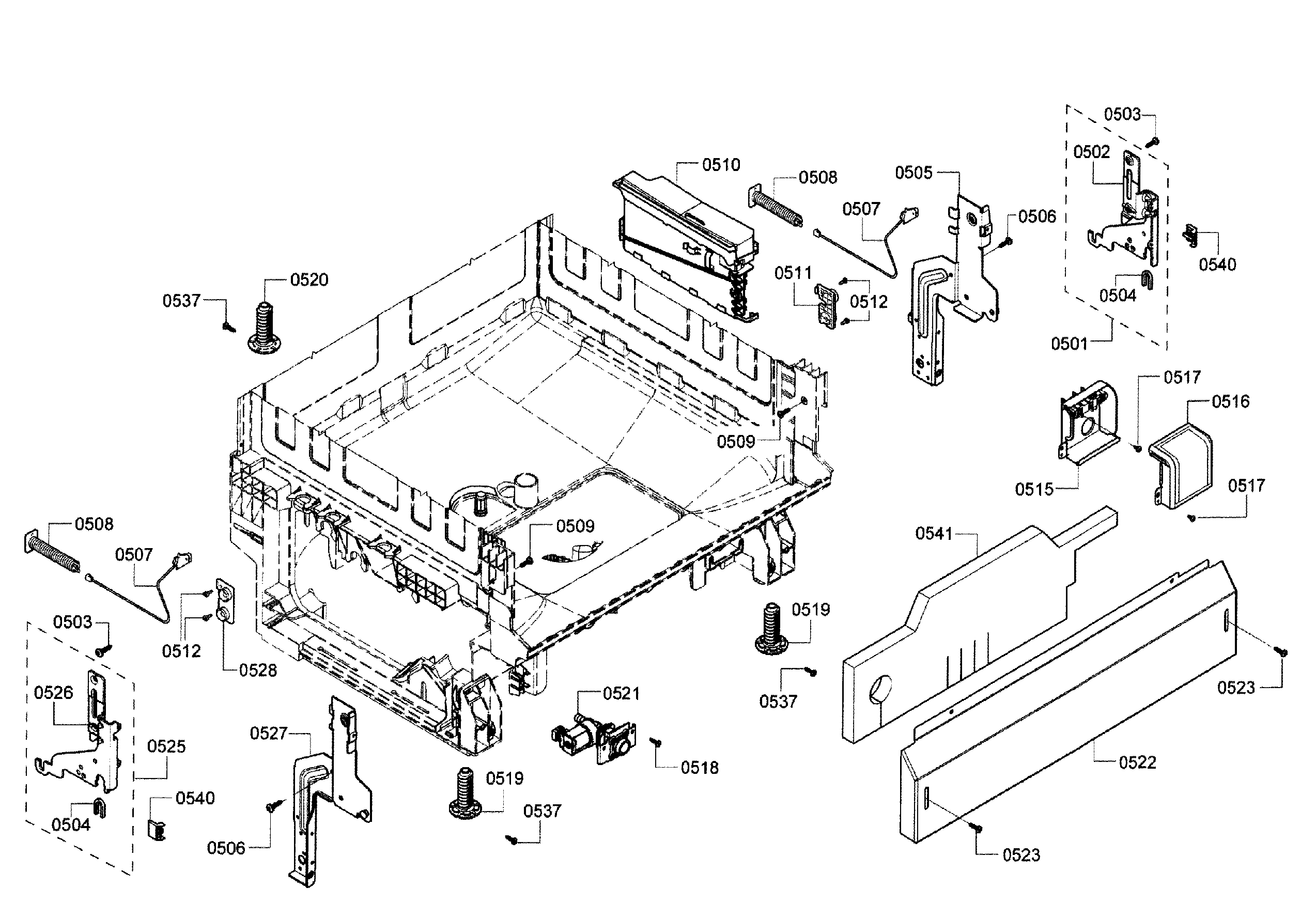 Bosch SHX3AR72UC/14 base diagram