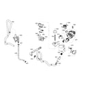 Bosch SHE3AR55UC/11 pump & pipe assy diagram