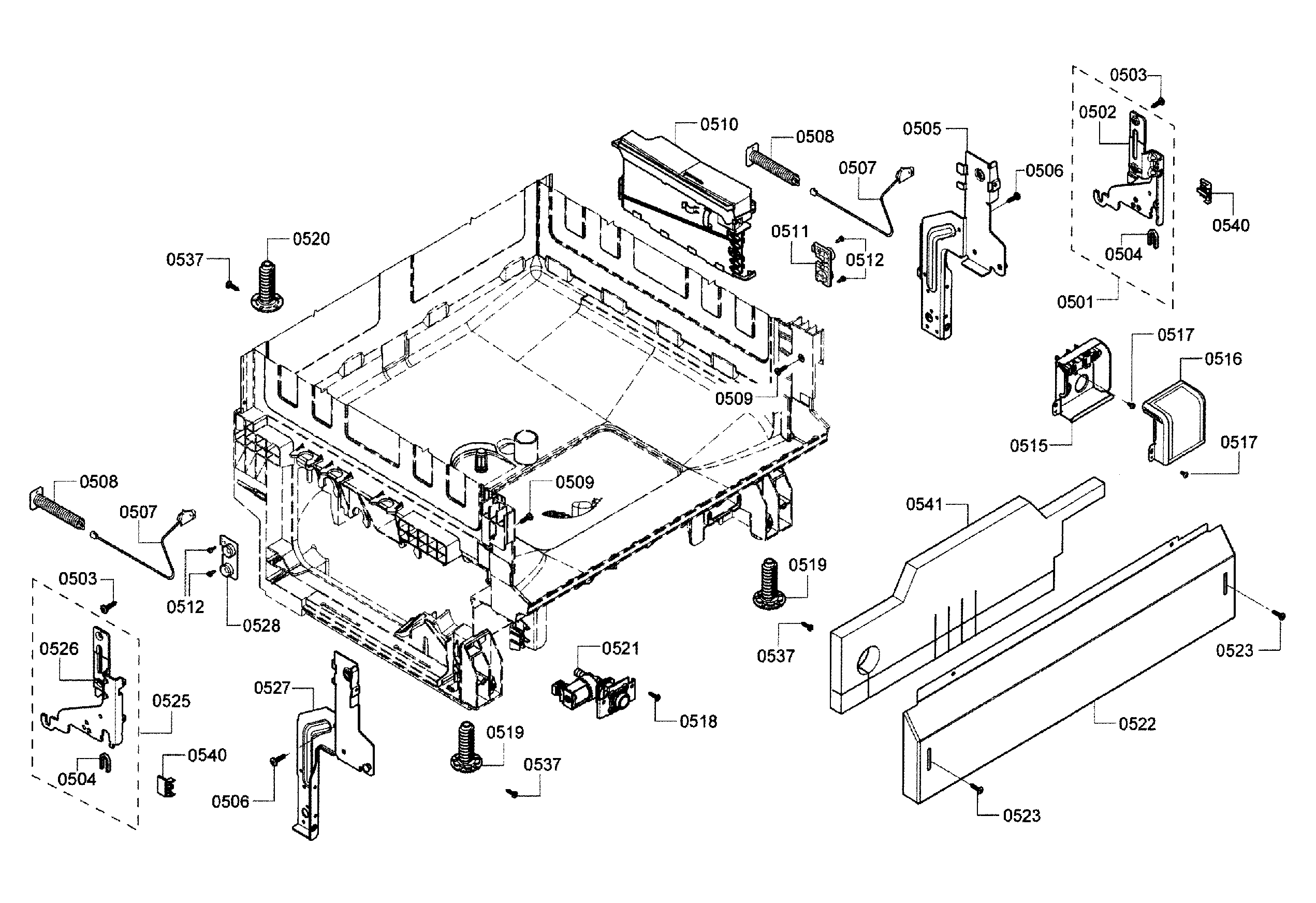 Bosch SHX3AR55UC/16 base diagram