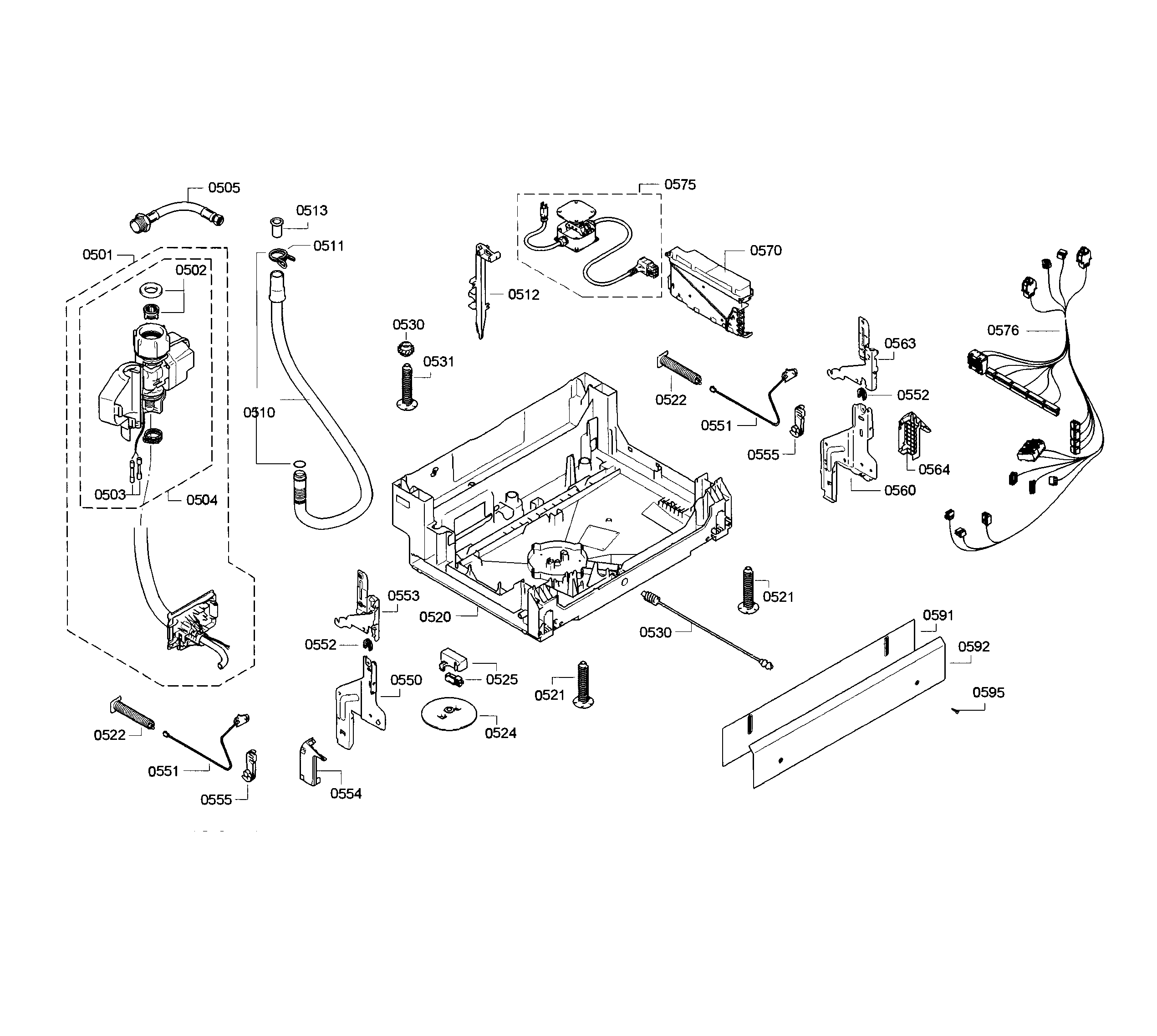 Bosch SGE63E06UC/86 base diagram