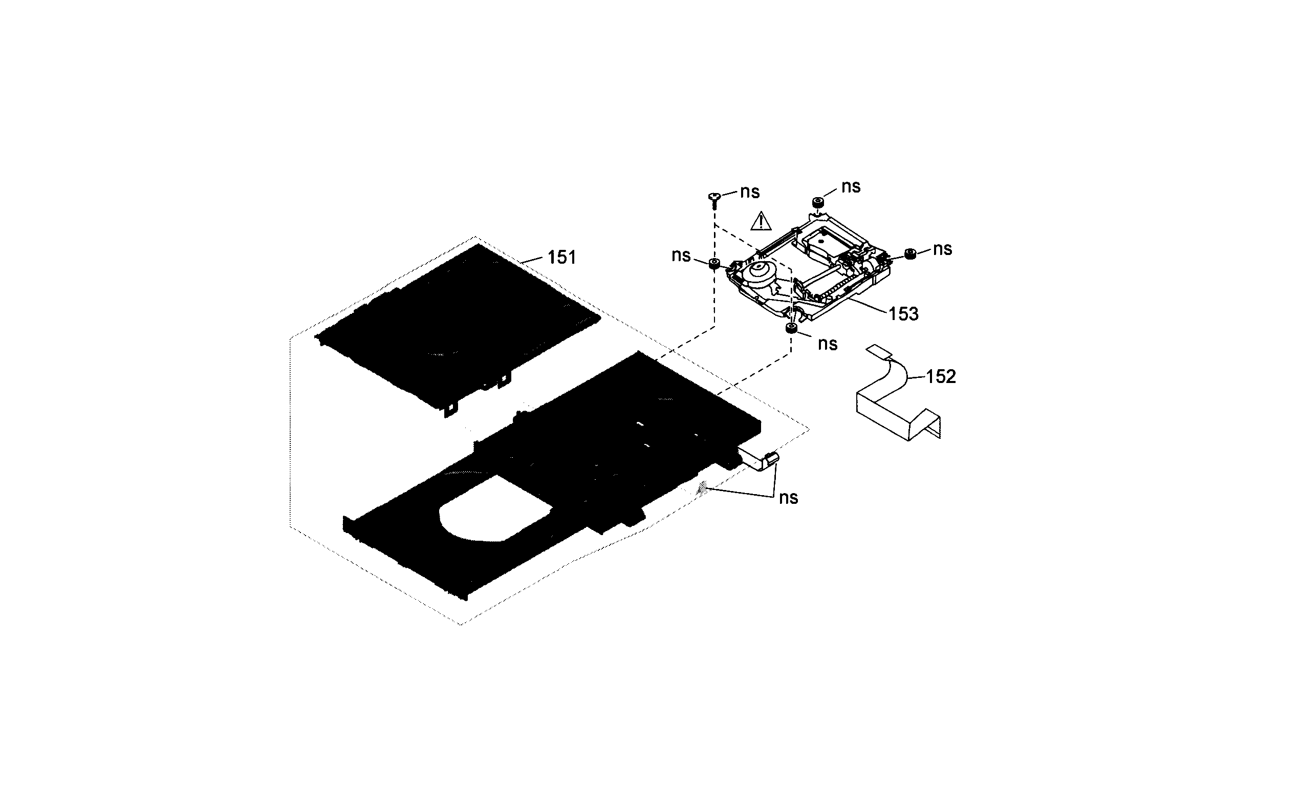Sony BDP-BX120 bd section diagram