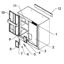 Craftsman 706466320 wall cabinet diagram
