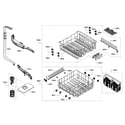 Bosch SHX3AR75UC/15 rack assy diagram