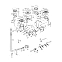 Fisher & Paykel OR36SDBGX2-88653-A gas hob diagram