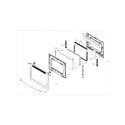 Samsung NE58H9950WS/AA-00 door assy diagram
