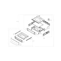 Samsung NE58H9950WS/AA-00 drawer assy diagram