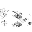Bosch SPE5ES55UC/20 baskets diagram