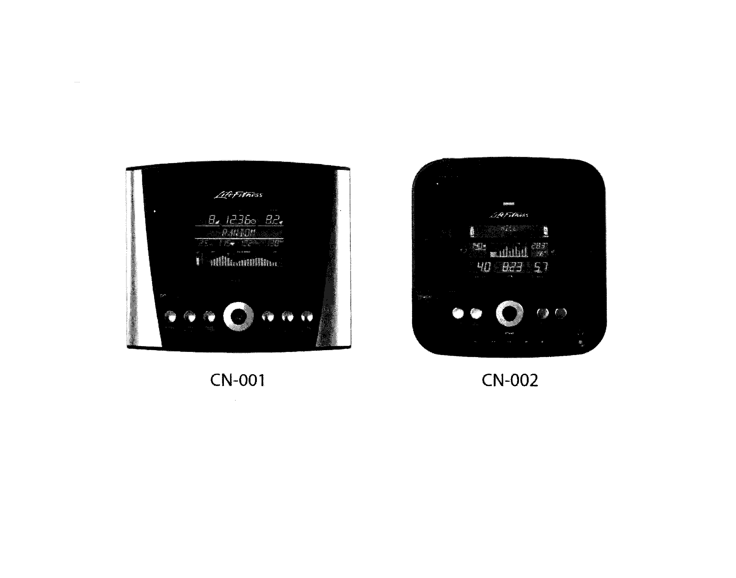Life Fitness C1G-000X-0104 console diagram