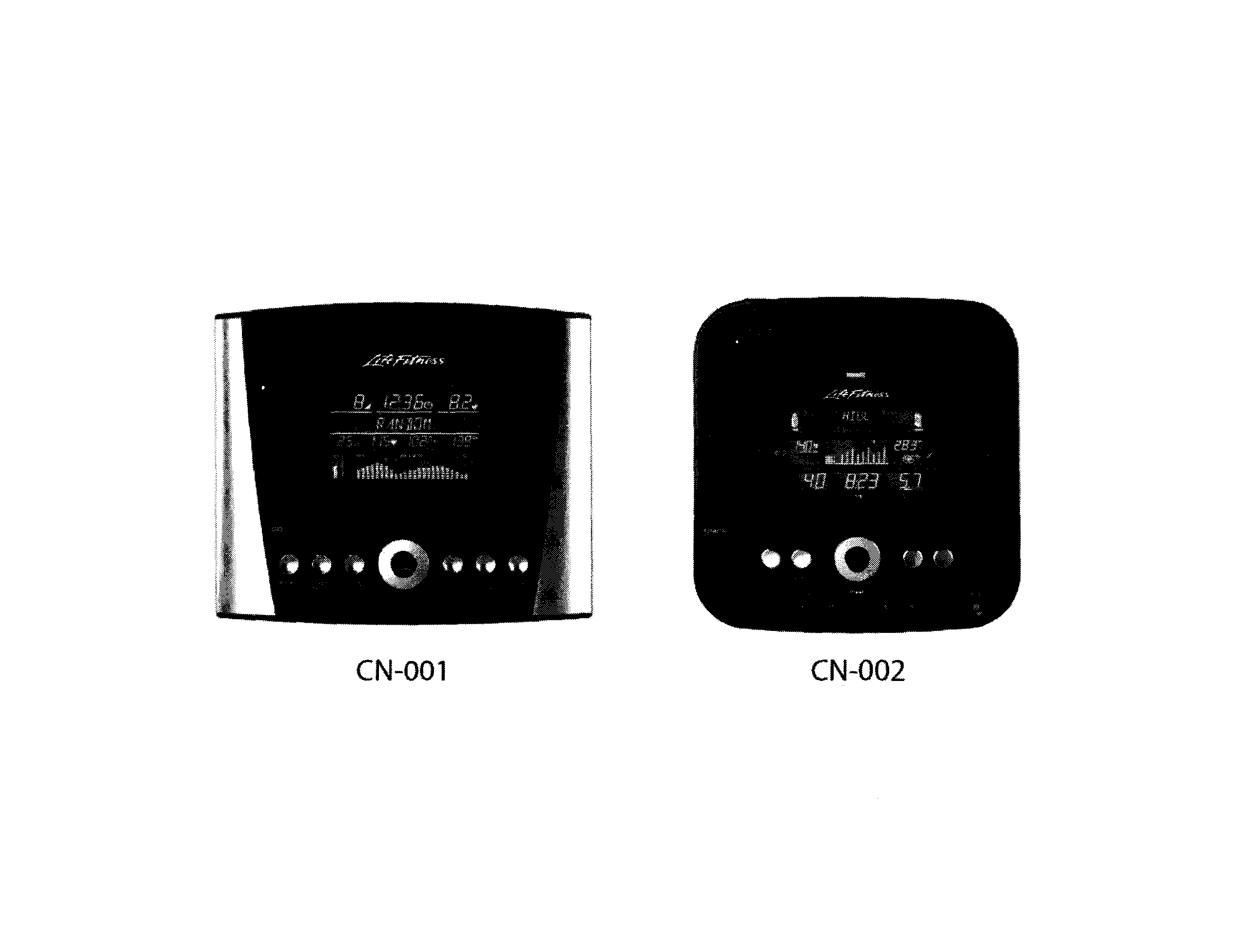 Life Fitness X1G-000X-0104 console diagram