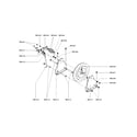 Life Fitness X1G-000X-0104 brake & tensioner diagram